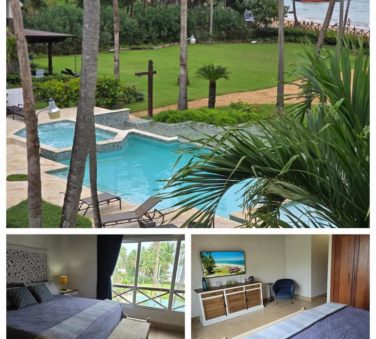 Luxury Penthouse Best Ocean Views Pools Bbq Maid 拉斯特拉纳斯 多米尼加共和国